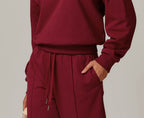 Womens Sportswear Workout 83%cotton 17%polyester Pants Z-8933 print logo 22