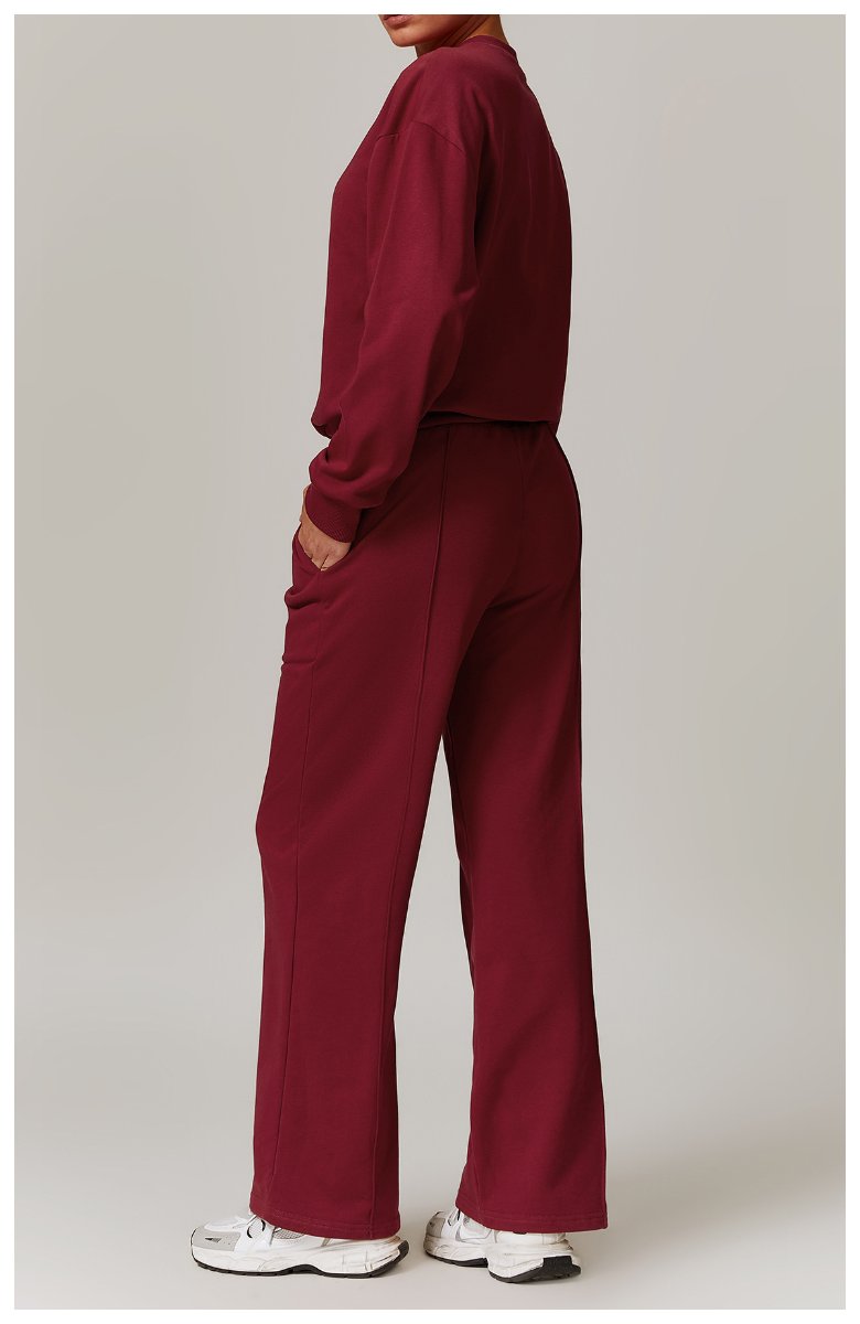 Womens Sportswear Workout 83%cotton 17%polyester Pants Z-8933 print logo 38
