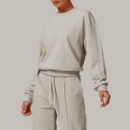Womens Activewear Fitness 83%cotton 17%polyester Sweatshirt Z-8933 print logo 13