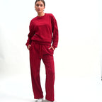 Womens Activewear Fitness 83%cotton 17%polyester Sweatshirt Z-8933 print logo 7