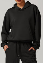 Womens Casual Activewear 42% rayon cotton 50% polyester 8% spandex Hoodie Z-8952 print logo 43