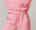 Womens Casual Activewear 42% rayon cotton 50% polyester 8% spandex Hoodie Z-8952 print logo 23