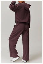 Womens Casual Activewear 42% rayon cotton 50% polyester 8% spandex Hoodie Z-8952 print logo 40