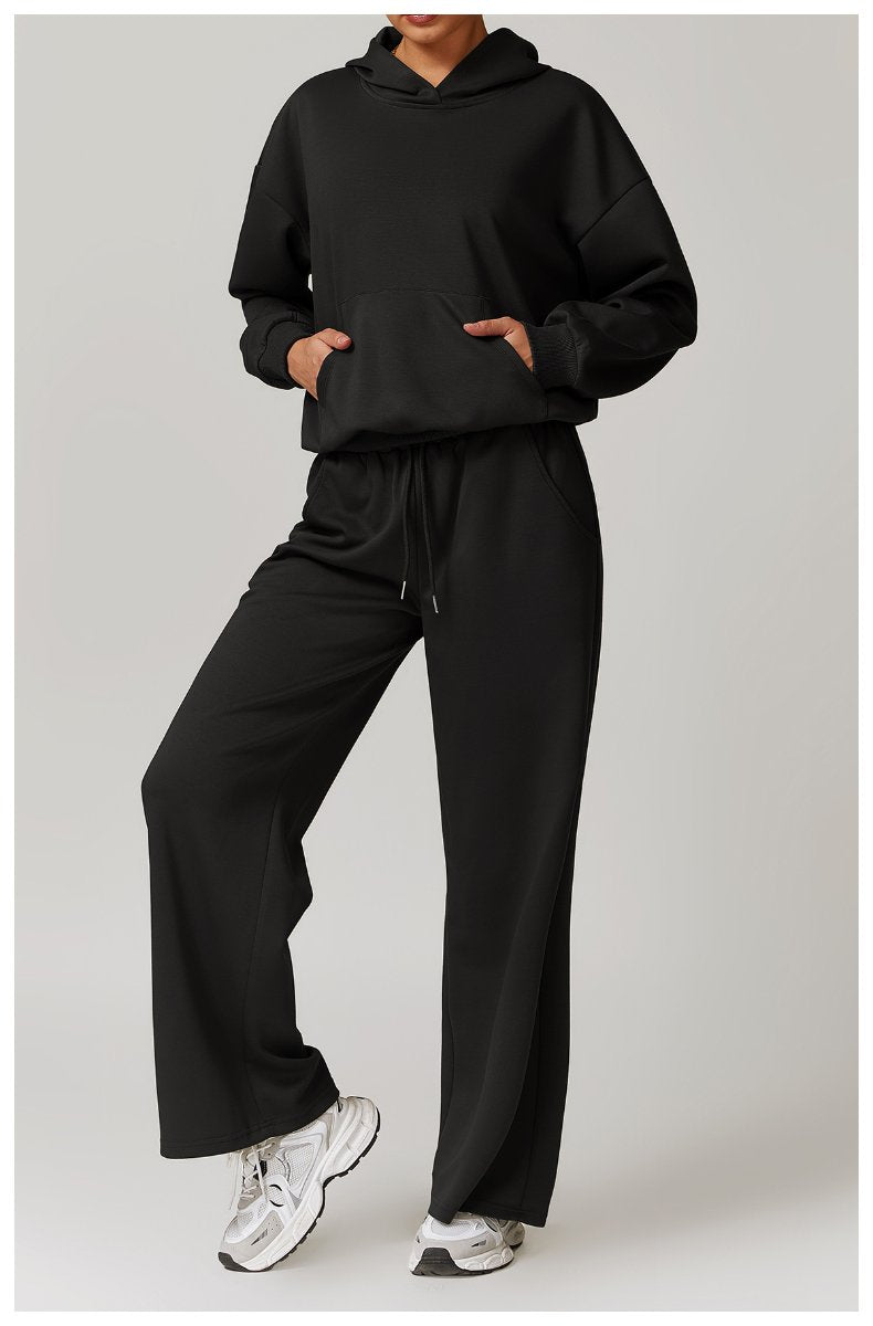 Womens Casual Activewear 42% rayon cotton 50% polyester 8% spandex Hoodie Z-8952 print logo 44