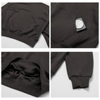 Womens Casual Activewear 42% rayon cotton 50% polyester 8% spandex Hoodie Z-8952 print logo 16
