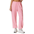 Womens Sports Fitness 42% rayon cotton 50% polyester 8% spandex Joggers Z-8952 print logo 9