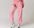 Womens Sports Fitness 42% rayon cotton 50% polyester 8% spandex Joggers Z-8952 print logo 22