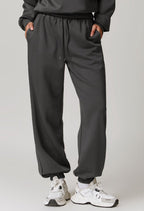 Womens Sports Fitness 42% rayon cotton 50% polyester 8% spandex Joggers Z-8952 print logo 23