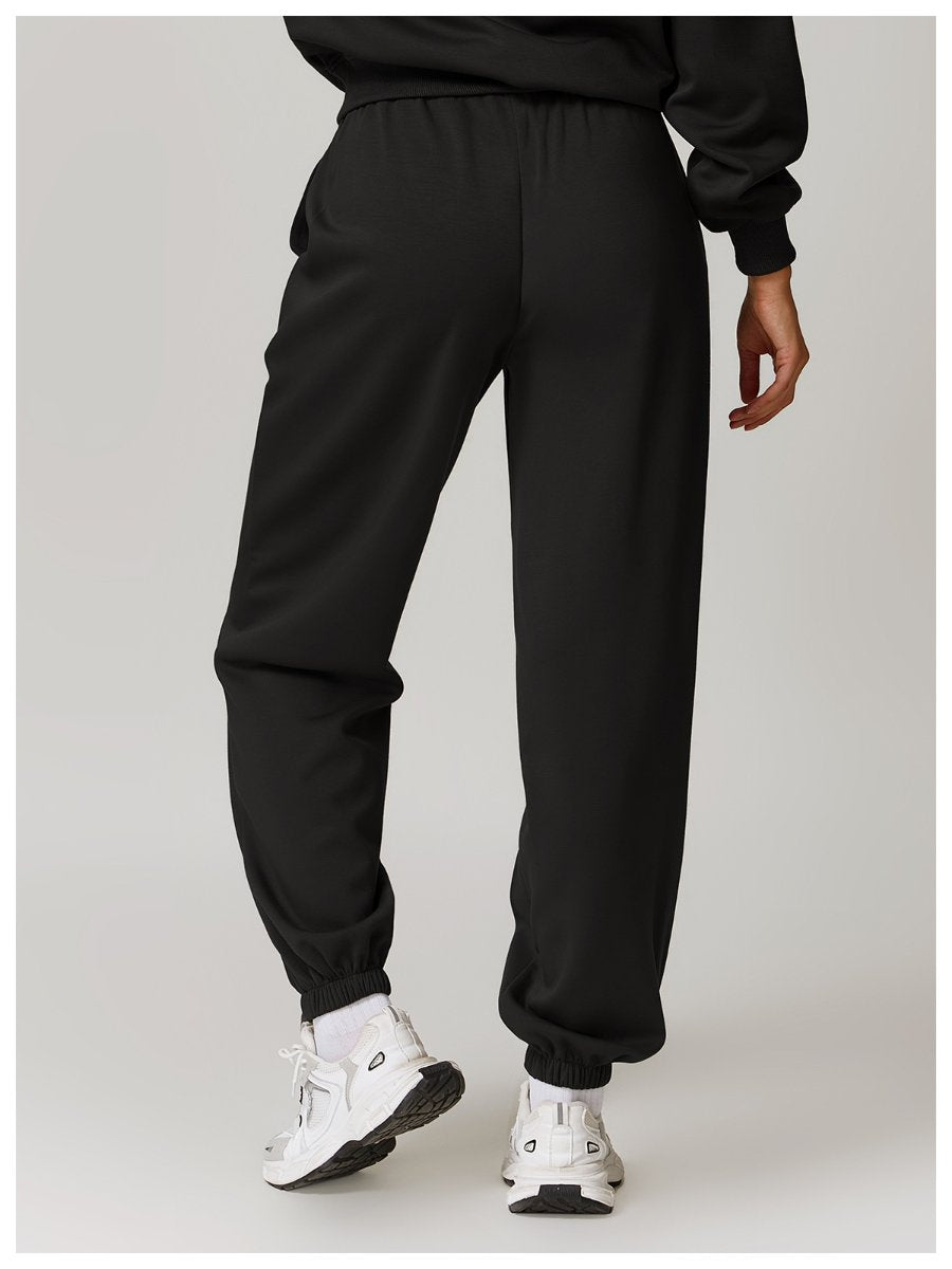 Womens Sports Fitness 42% rayon cotton 50% polyester 8% spandex Joggers Z-8952 print logo 51
