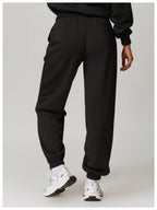 Womens Sports Fitness 42% rayon cotton 50% polyester 8% spandex Joggers Z-8952 print logo 51
