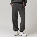 Womens Sports Fitness 42% rayon cotton 50% polyester 8% spandex Joggers Z-8952 print logo 12