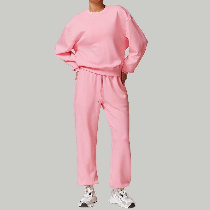 Womens Sports Fitness 42% rayon cotton 50% polyester 8% spandex Joggers Z-8952 print logo 16