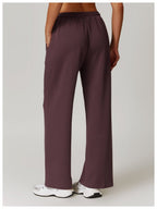 Womens Casual Sportswear 42% rayon cotton 50% polyester 8% spandex Pants Z-8952 print logo 45