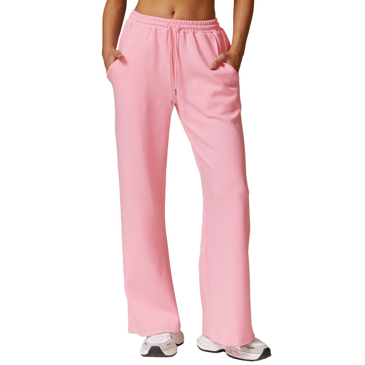 Womens Casual Sportswear 42% rayon cotton 50% polyester 8% spandex Pants Z-8952 print logo 9