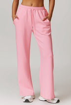 Womens Casual Sportswear 42% rayon cotton 50% polyester 8% spandex Pants Z-8952 print logo 37