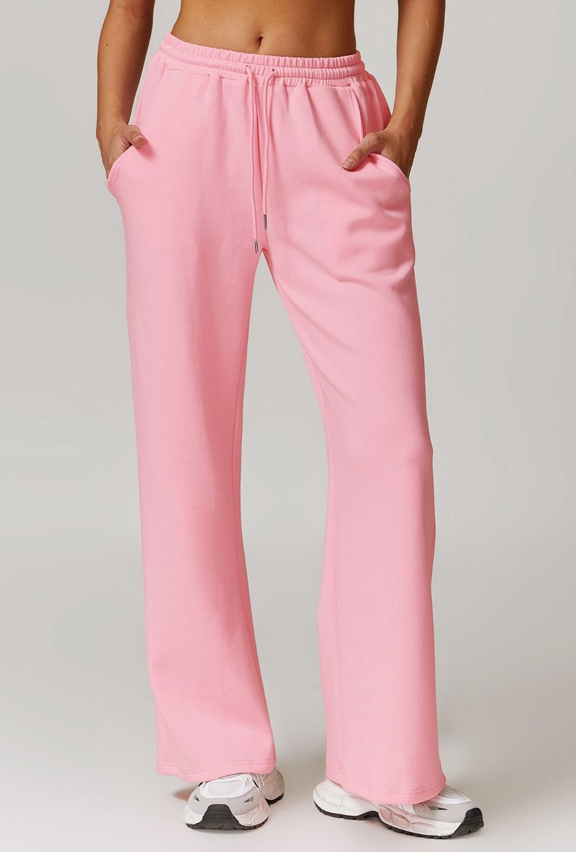 Womens Casual Sportswear 42% rayon cotton 50% polyester 8% spandex Pants Z-8952 print logo 37