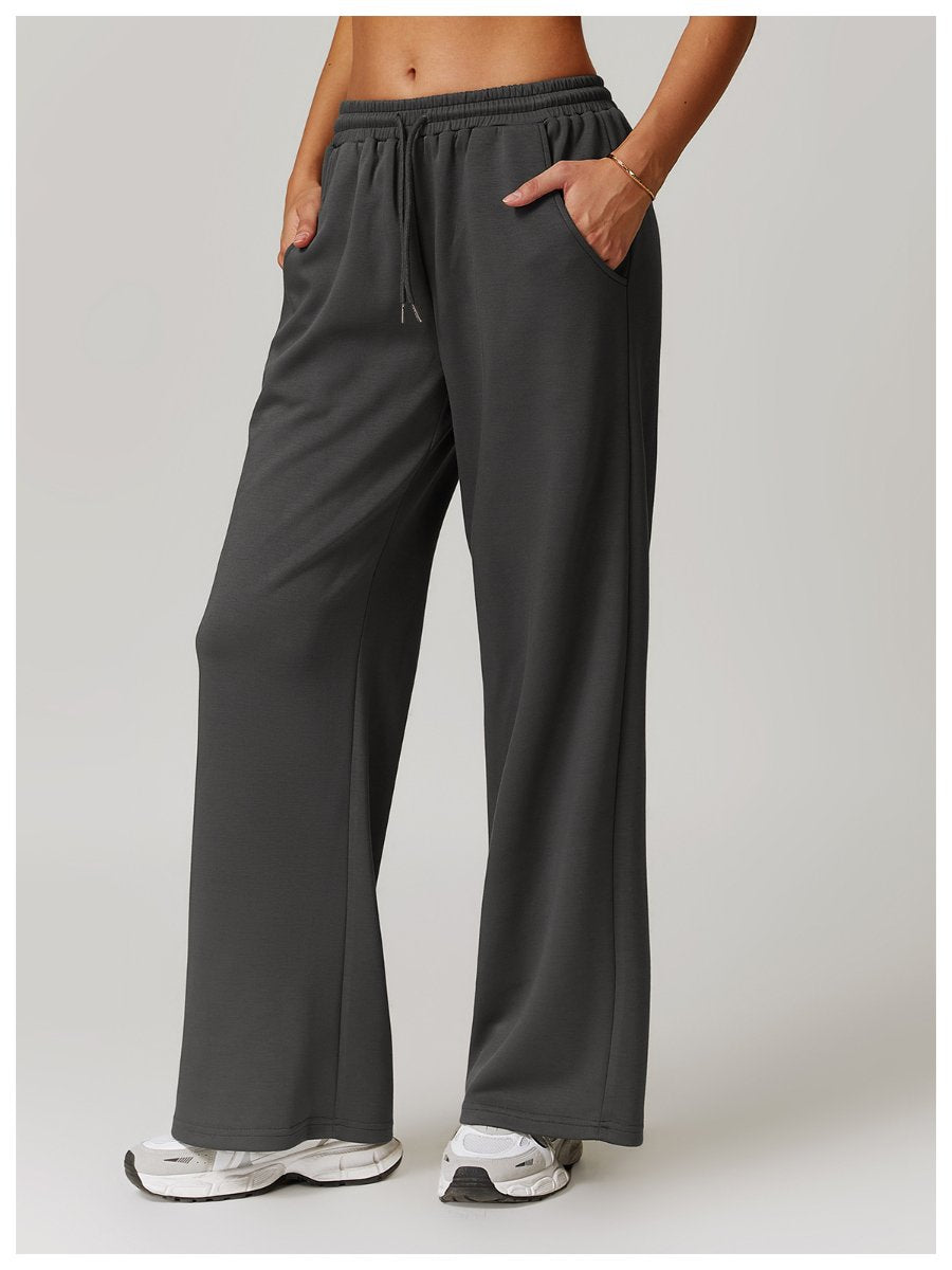 Womens Casual Sportswear 42% rayon cotton 50% polyester 8% spandex Pants Z-8952 print logo 26