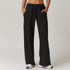 Womens Casual Sportswear 42% rayon cotton 50% polyester 8% spandex Pants Z-8952 print logo 10