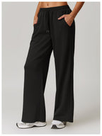 Womens Casual Sportswear 42% rayon cotton 50% polyester 8% spandex Pants Z-8952 print logo 50