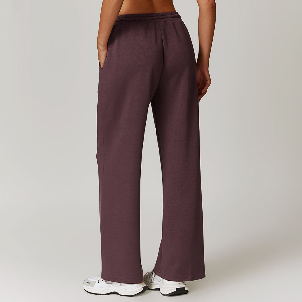 Womens Casual Sportswear 42% rayon cotton 50% polyester 8% spandex Pants Z-8952 print logo 2