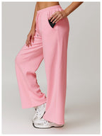 Womens Casual Sportswear 42% rayon cotton 50% polyester 8% spandex Pants Z-8952 print logo 38