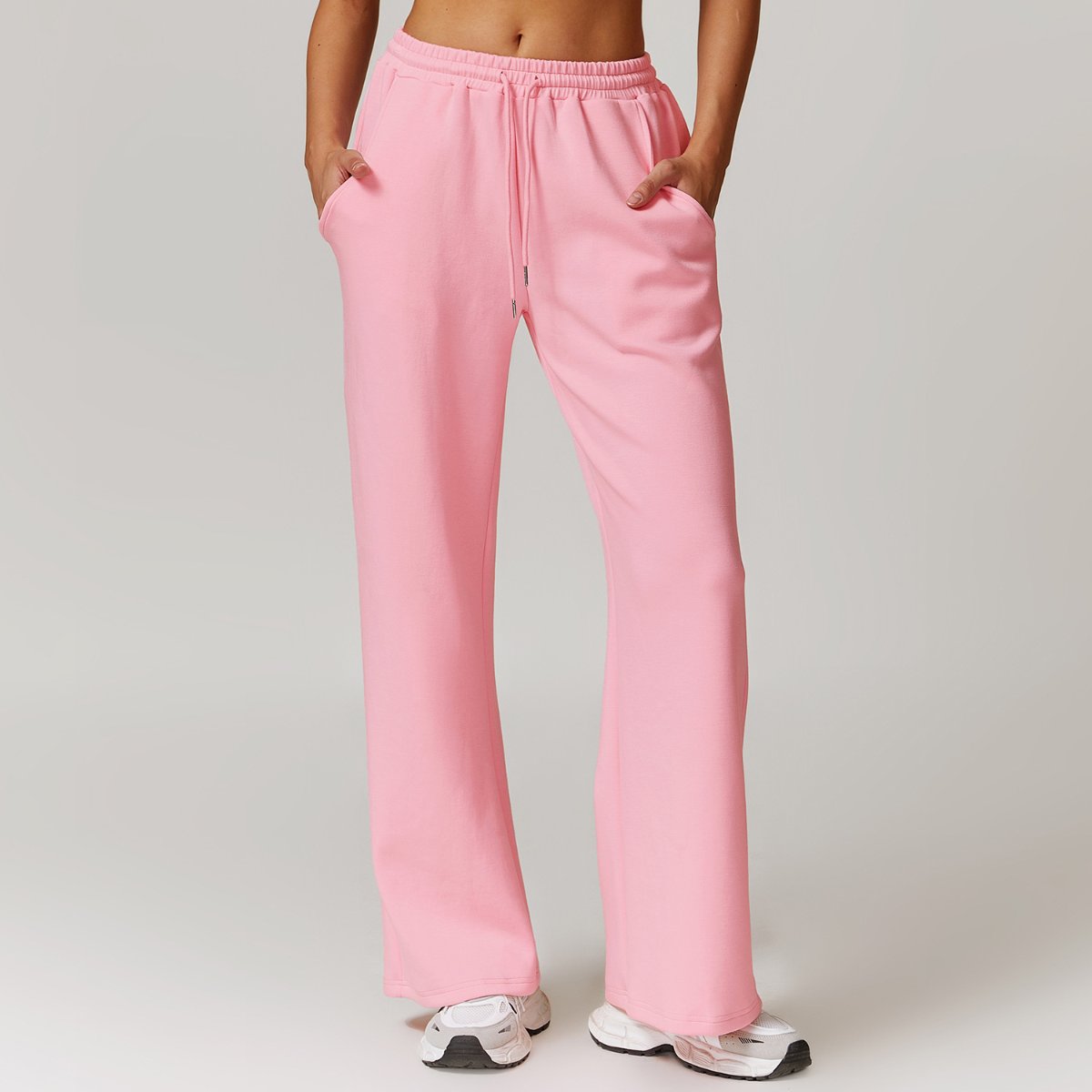 Womens Casual Sportswear 42% rayon cotton 50% polyester 8% spandex Pants Z-8952 print logo 11