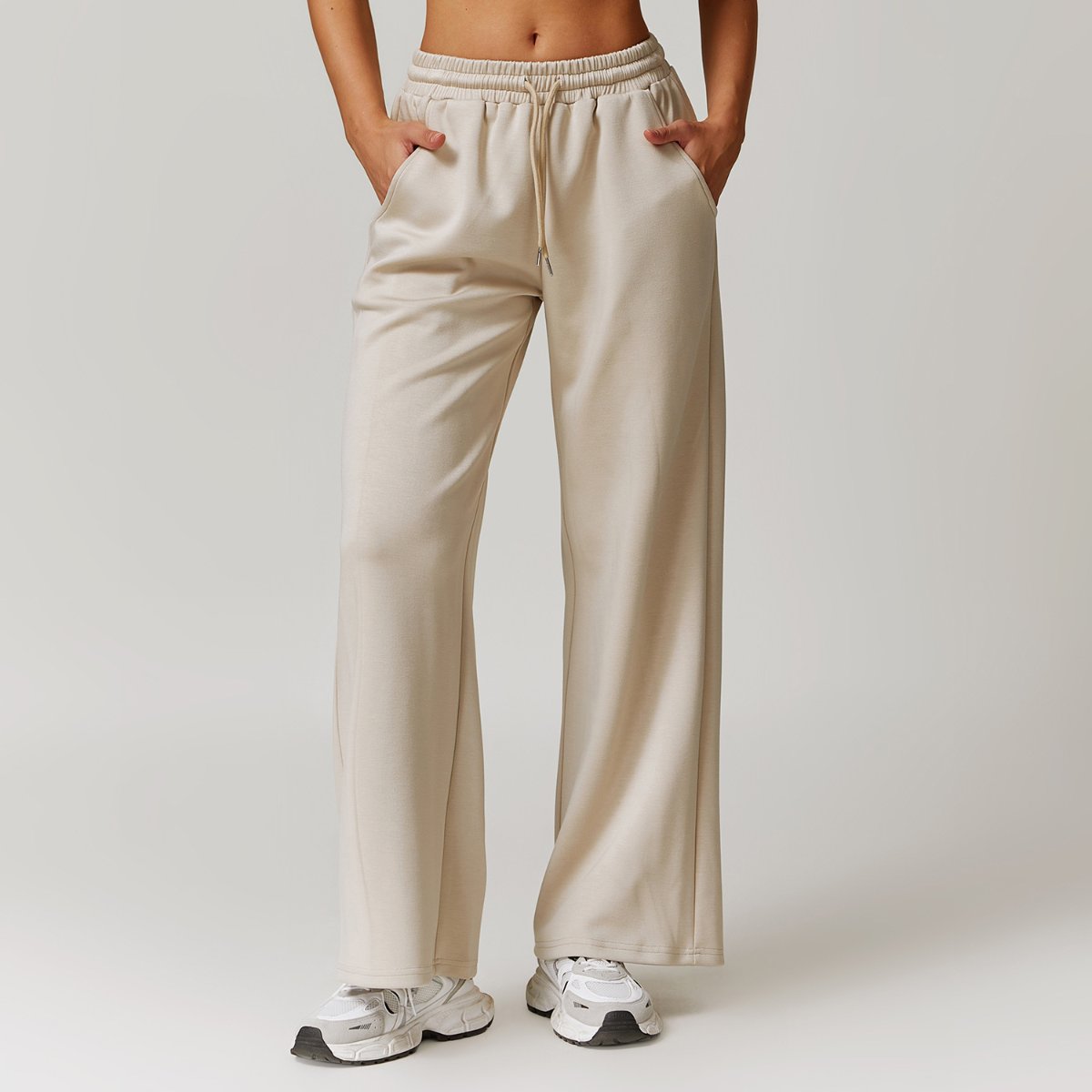 Womens Casual Sportswear 42% rayon cotton 50% polyester 8% spandex Pants Z-8952 print logo 7