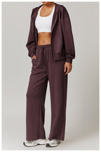 Womens Casual Sportswear 42% rayon cotton 50% polyester 8% spandex Pants Z-8952 print logo 47