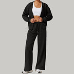 Womens Casual Sportswear 42% rayon cotton 50% polyester 8% spandex Pants Z-8952 print logo 15