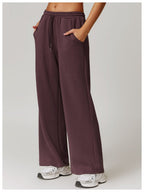 Womens Casual Sportswear 42% rayon cotton 50% polyester 8% spandex Pants Z-8952 print logo 44