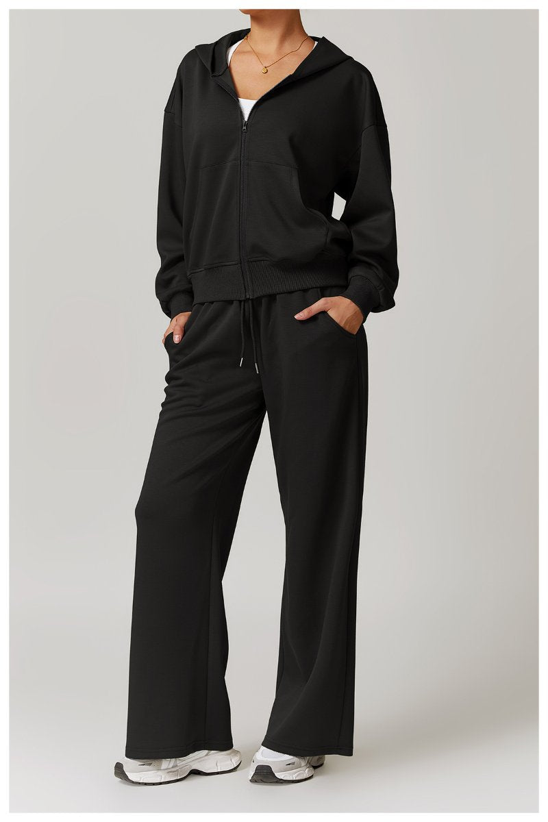 Womens Casual Sports 42% rayon cotton 50% polyester 8% spandex Zip Hoodie Z-8952 print logo 49