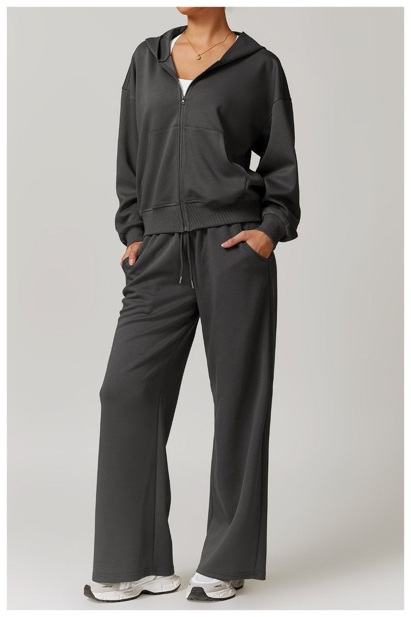 Womens Casual Sports 42% rayon cotton 50% polyester 8% spandex Zip Hoodie Z-8952 print logo 25