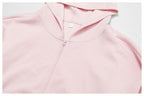 Womens Casual Sports 42% rayon cotton 50% polyester 8% spandex Zip Hoodie Z-8952 print logo 53