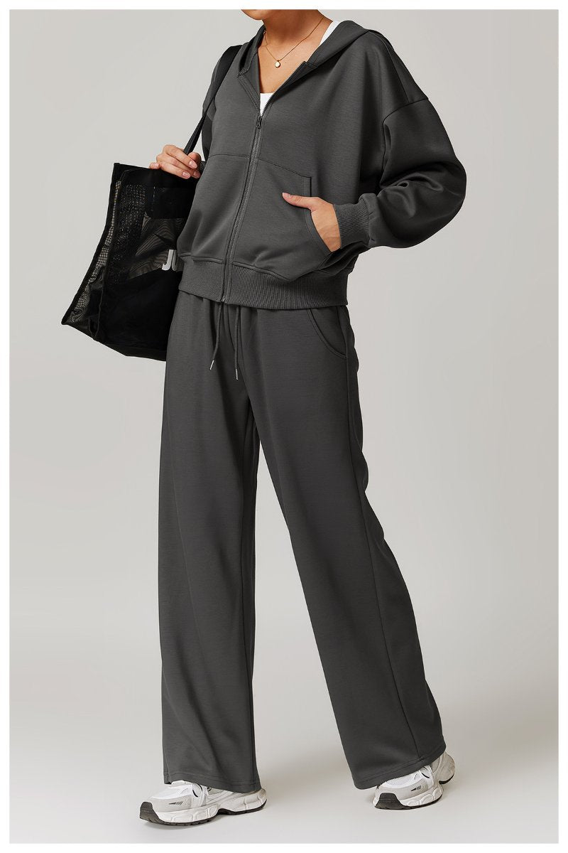 Womens Casual Sports 42% rayon cotton 50% polyester 8% spandex Zip Hoodie Z-8952 print logo 26