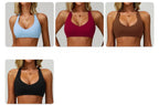 Womens Activewear 78%Nylon 22%Spandex 4 Piece Yoga Set Z-9300 - bra print logo 26