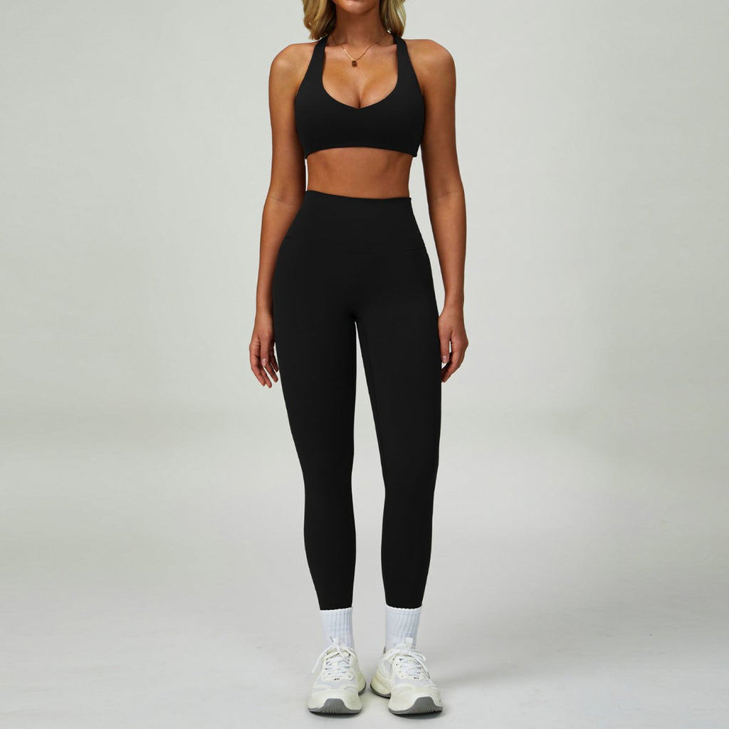 Womens Activewear 78%Nylon 22%Spandex 4 Piece  - Leggings print logo 26