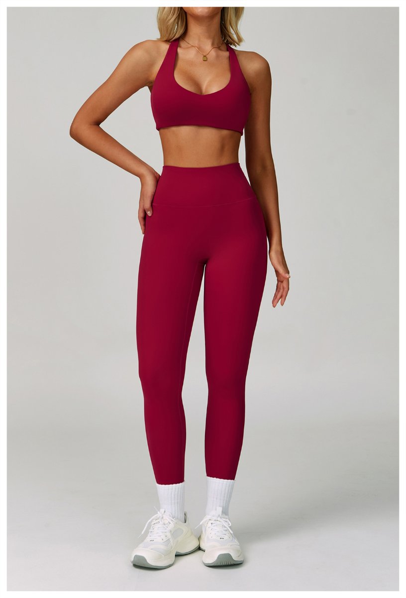 Womens Activewear 78%Nylon 22%Spandex 4 Piece  - Leggings print logo 44