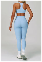 Womens Activewear 78%Nylon 22%Spandex 4 Piece Yoga Set Z-9300 Set print logo 47