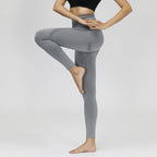 Womens Sports Yoga 13%Spandex 87%Nylon Leggings ZC2818