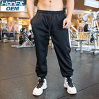 Mens Workout Training 85% cotton 15% polyester Jogger Pants ZJ-10110 print logo 14