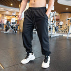 Mens Workout Training 85% cotton 15% polyester Jogger Pants ZJ-10110 print logo 10