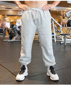 Mens Workout Training 85% cotton 15% polyester Jogger Pants ZJ-10110 print logo 19