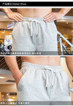 Mens Workout Training 85% cotton 15% polyester Jogger Pants ZJ-10110 print logo 28