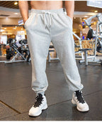 Mens Workout Training 85% cotton 15% polyester Jogger Pants ZJ-10110 print logo 20