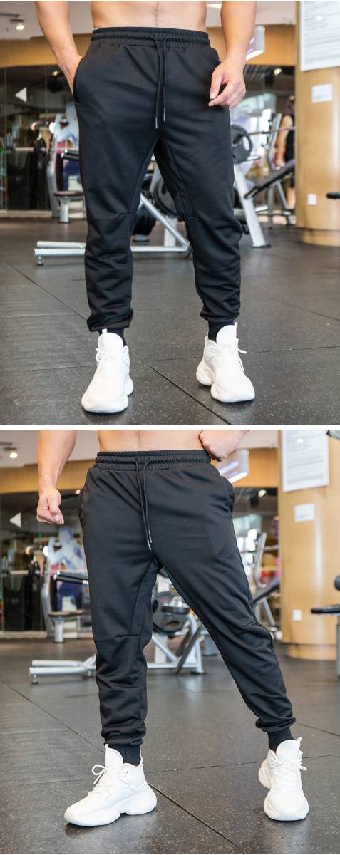 Mens Gym Activewear 100% polyester Jogger Pants ZJ-8718 print logo 12