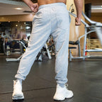 Mens Gym Activewear 100% polyester Jogger Pants ZJ-8718 print logo 8