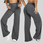 Womens Casual 75%nylon 25%spandex flares pants ZT006