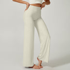 Womens Casual 75%nylon 25%spandex flares pants ZT006