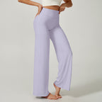Womens Casual 75%nylon 25%spandex flares pants ZT006