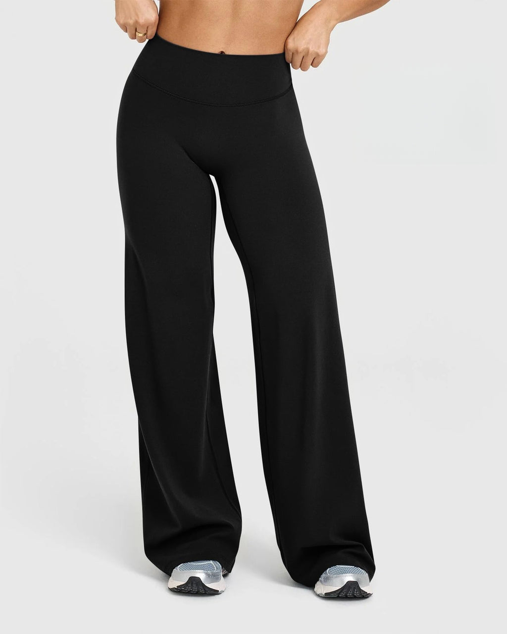Womens Casual 75%nylon 25%spandex flares pants ZT006